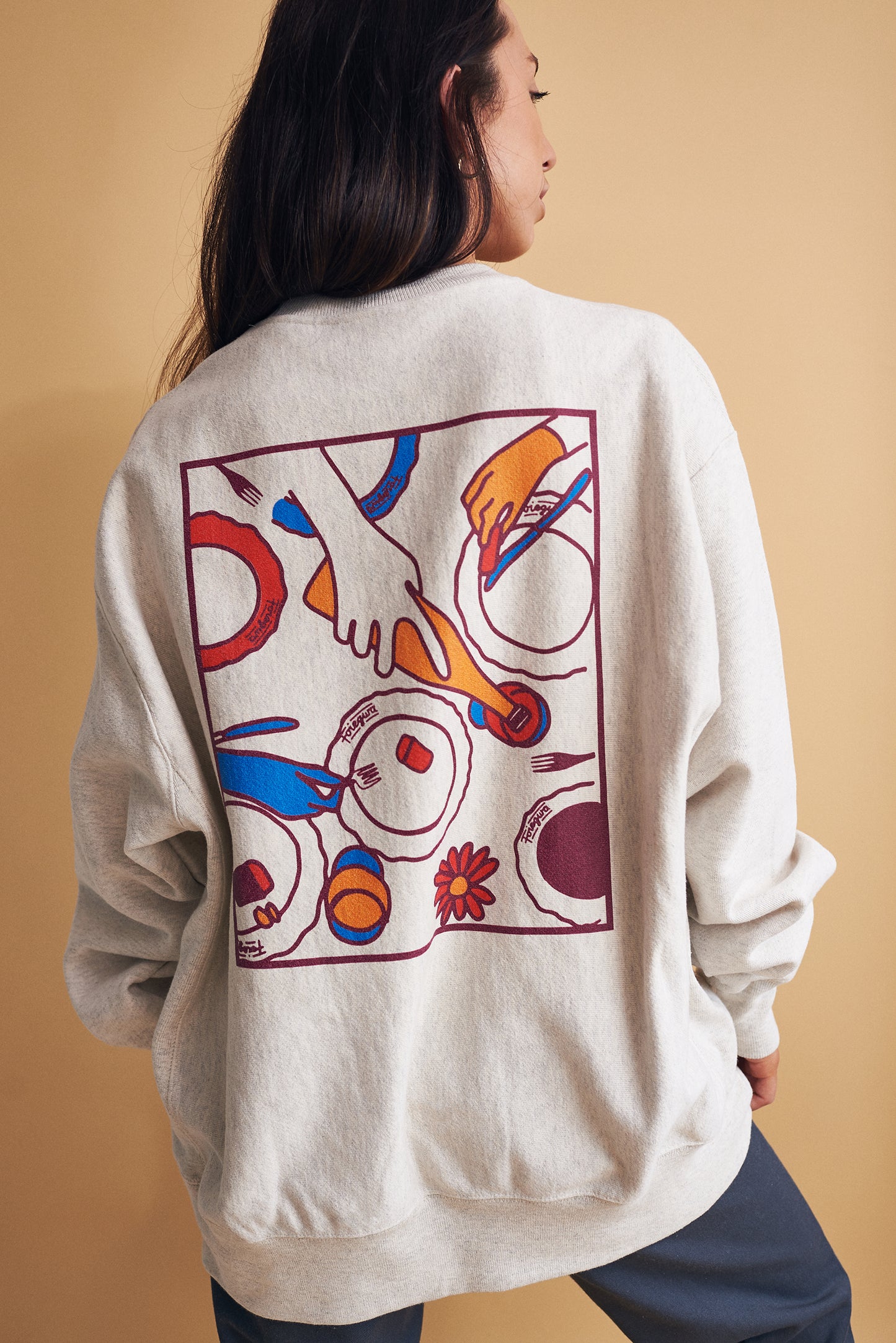 OATMEAL - Foiegwa apéro crewneck