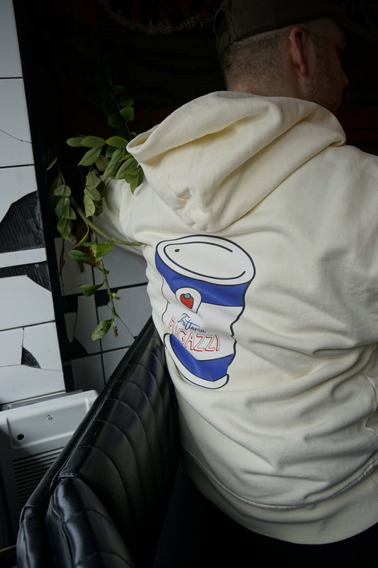 Trattoria Fugazzi Sauce Can Hoodie