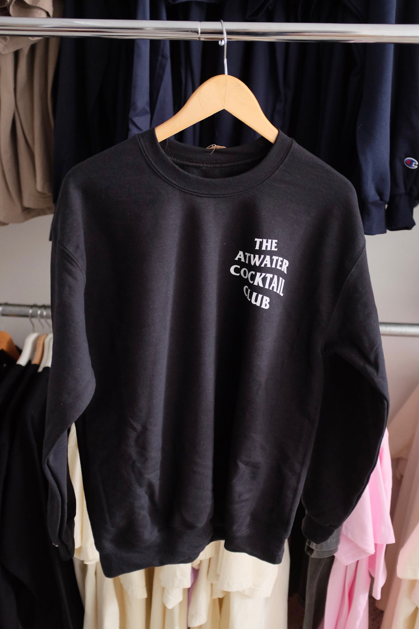 ACC Warped Black Crewneck