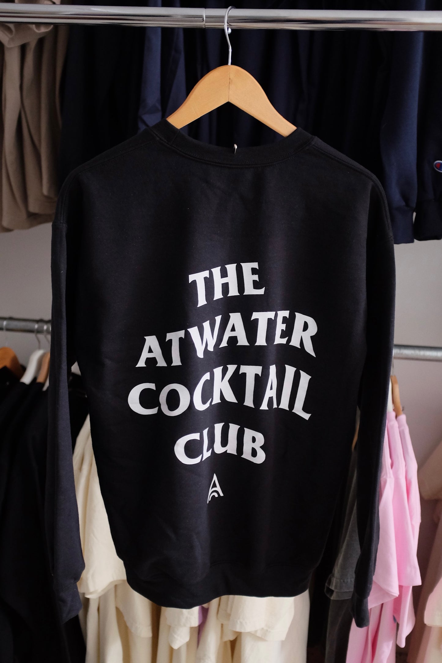 ACC Warped Black Crewneck