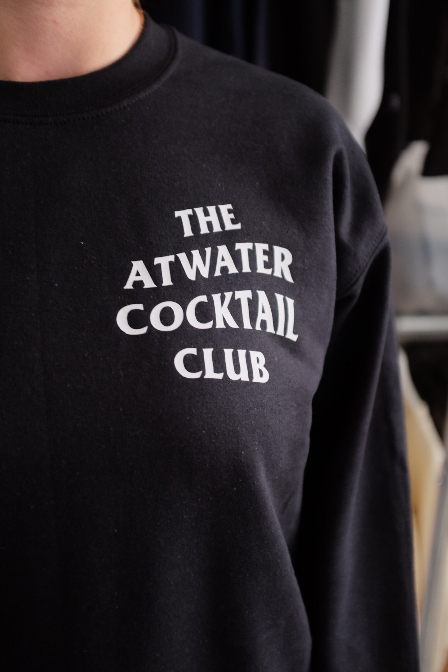ACC Warped Black Crewneck