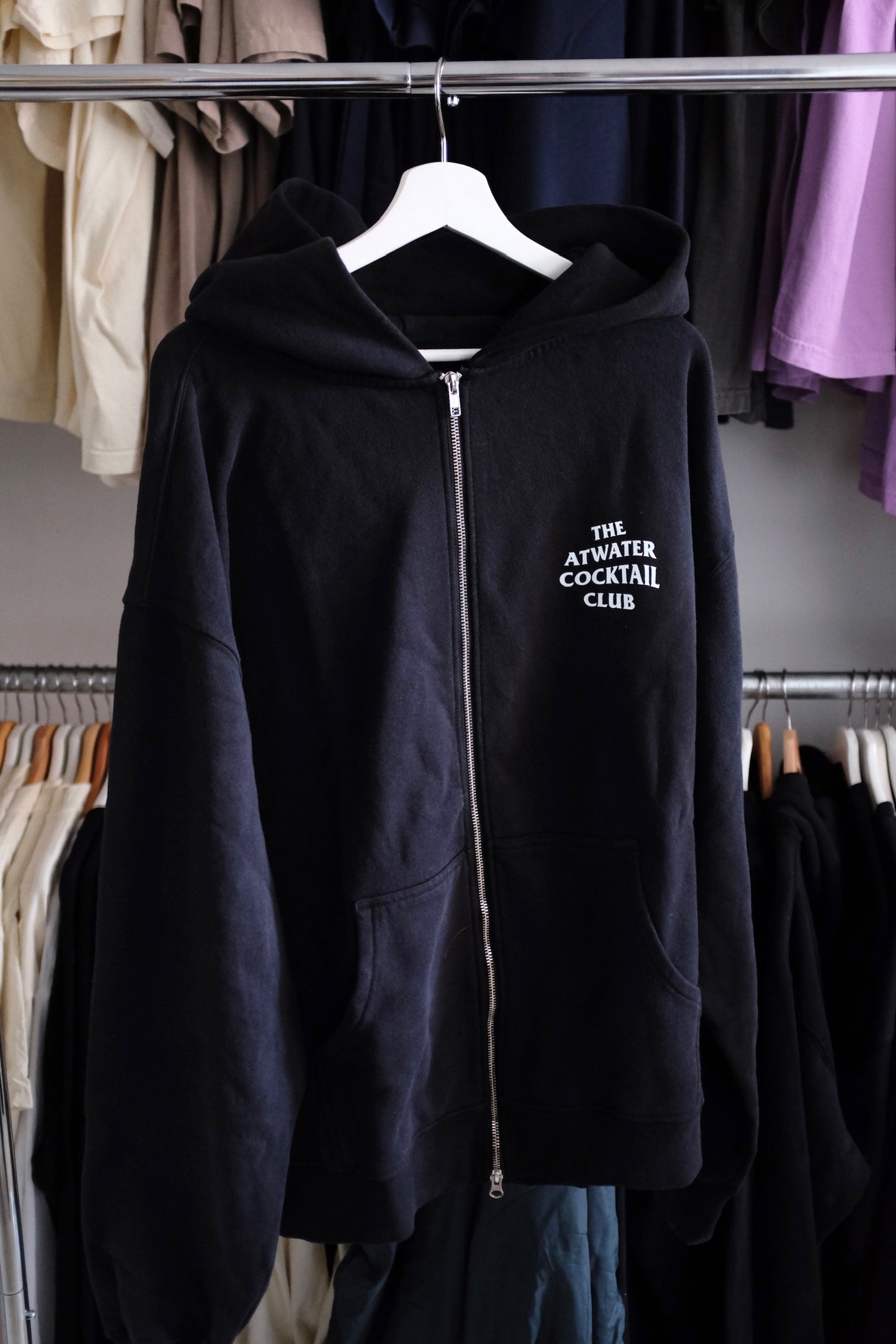 Atwater Cocktail Club Warped Zip-up Hoodie