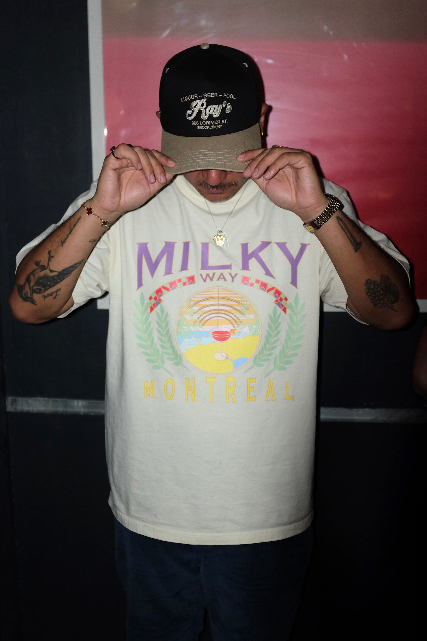 MILKY WAY - CREAM VACAY SHIRT