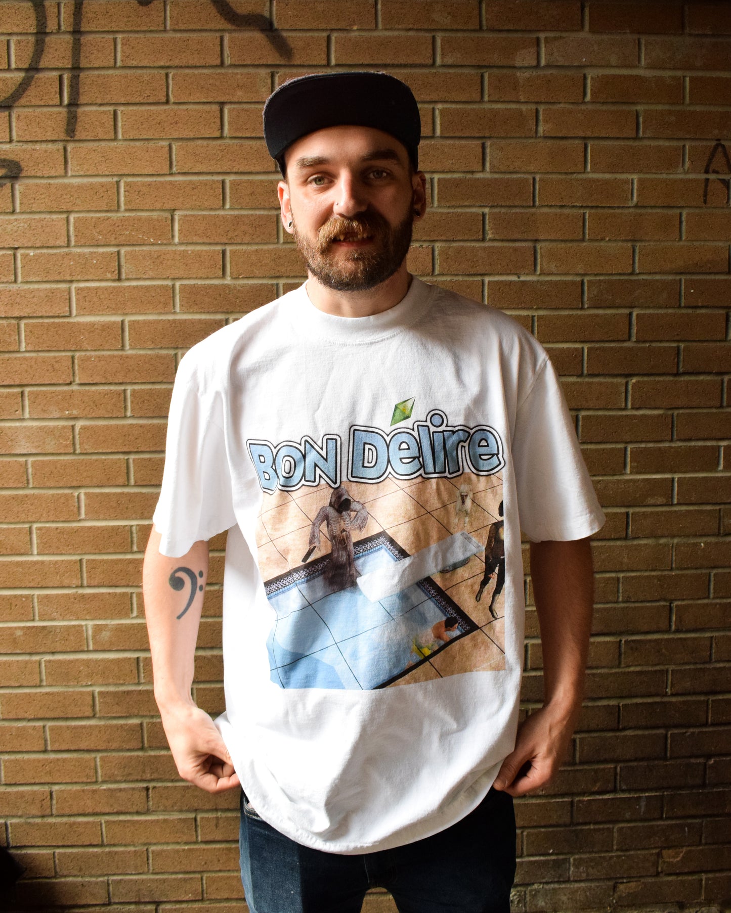BON DELIRE - SIMS WHITE SHIRT