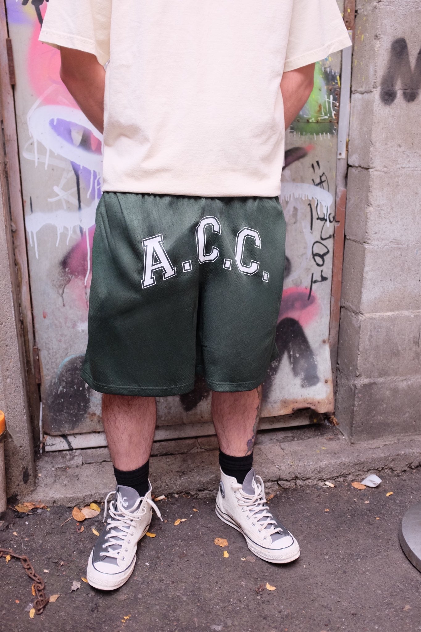 ACC - GREEN VARSITY SHORTS