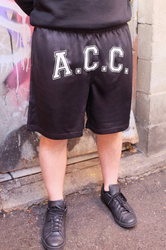 ACC - BLACK VARSITY SHORTS