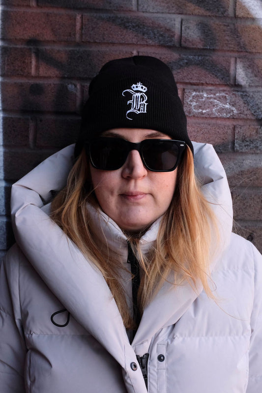 Barroco Black Beanie