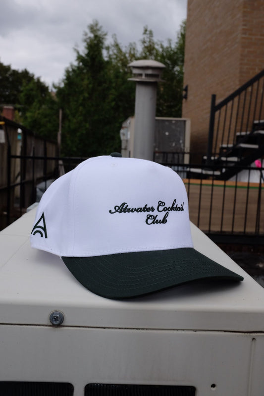 ACC - WHITE AND GREEN CAP