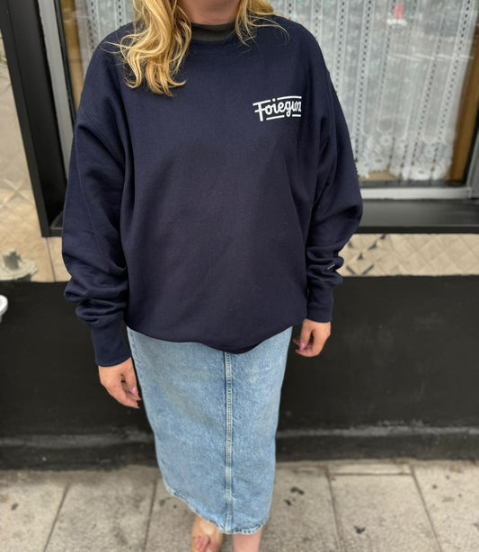 FOIEGWA - NAVY CREWNECK