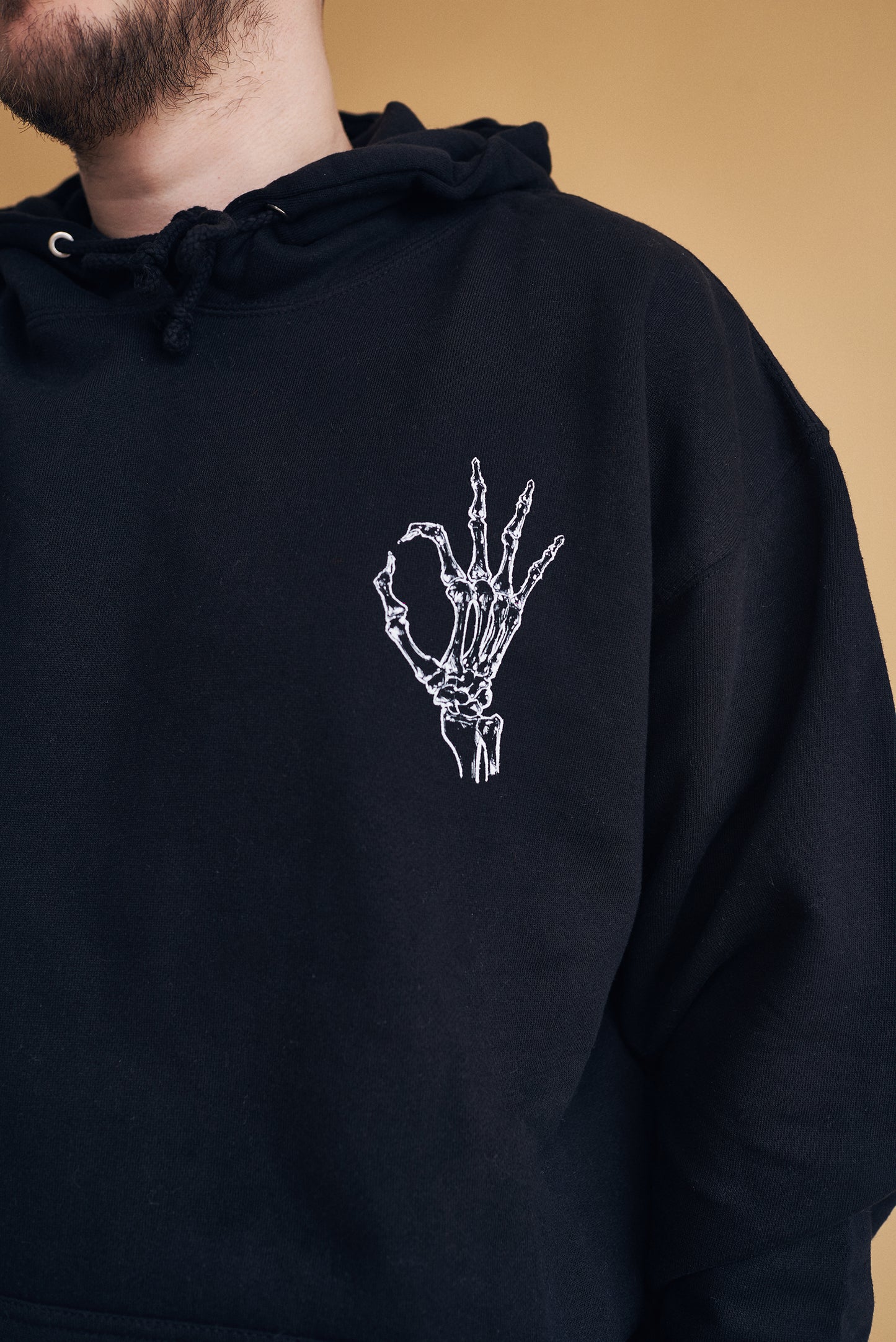 BLACK - Au four hoodie